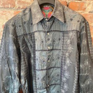 Robert Graham Long Sleeve Button Down L Excellent